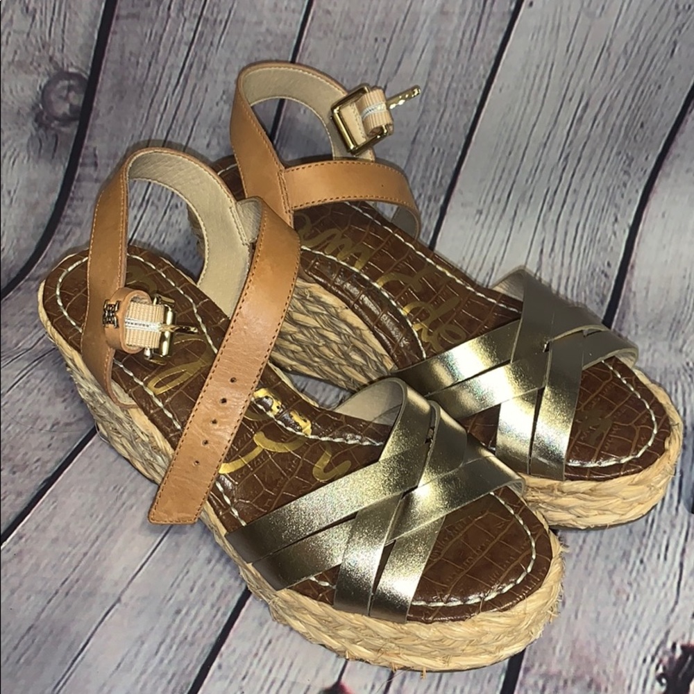 Sam Edelman wedges size 6.5 EUC